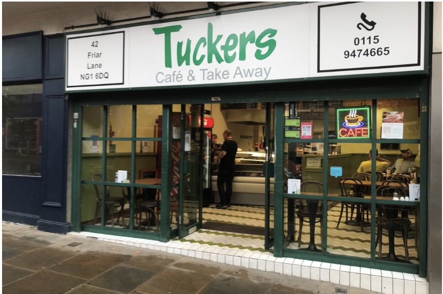 TUCKERS CAFE IN NOTTINGHAM