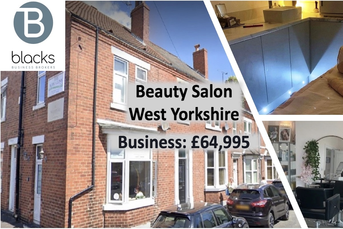 Blacks Brokers are pleased to bring to the market this beauty salon located in Pontefract.